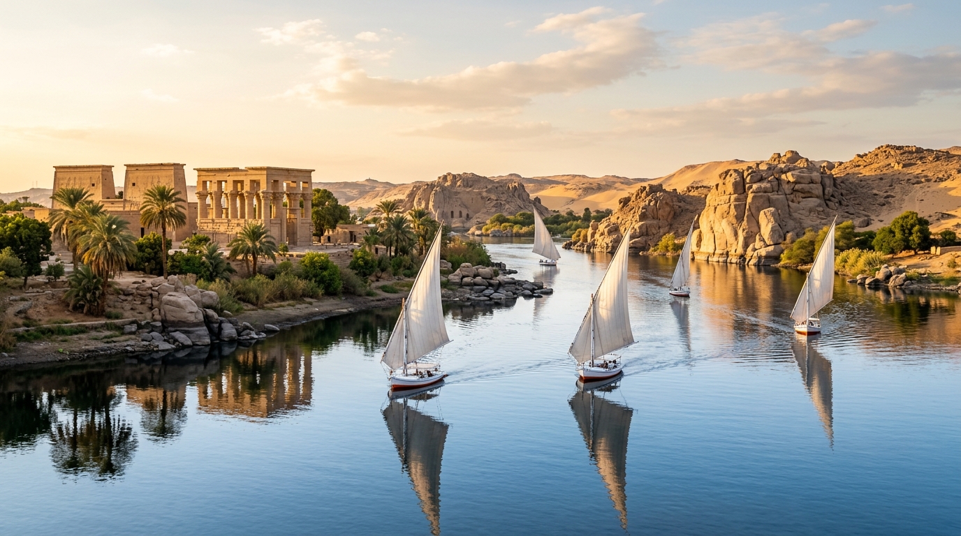 Aswan Philae Temple boat tour