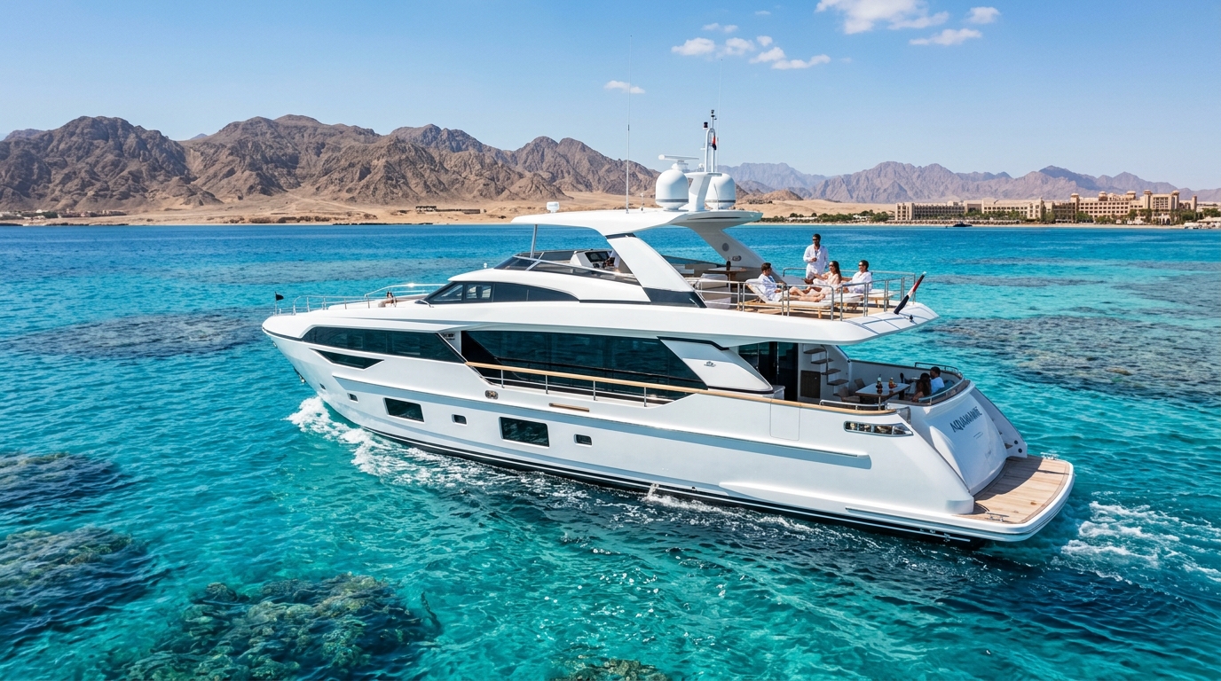 Luxury Yacht Charter Red Sea